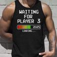 Werdender Papa 2025 Waiting For Player 3 Loading Pregnant Tank Top Geschenke für Ihn