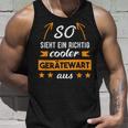 Werkzeugwart Slogan Work Colleagues Fire Brigade Tank Top Geschenke für Ihn