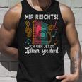 Zither Zither Player Tank Top Geschenke für Ihn