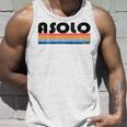 Asolo Italia Retro 70S 80S Style Manga Larga Camiseta sin mangas Regalos para él