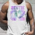 Bff 02 Best Friends Matching Bestie For 2 Tie Dye On Back Tank Top Geschenke für Ihn