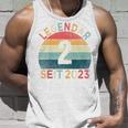 Children's 2Nd Birthday Legendary Since 2023Intage 2 Year Old Tank Top Geschenke für Ihn