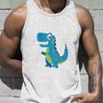 Children's 4Th Birthday Boy Dino T-Rex Dinosaur 4 Birthday Tank Top Geschenke für Ihn