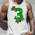 Children's Birthday 3 Years Tractor Tractor 3Rd Birthday Tank Top Geschenke für Ihn