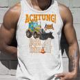 Children's Birthday Digger 4 Years Construction Site 4 Birthday Boy Tank Top Geschenke für Ihn