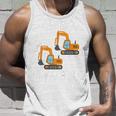 Children's Birthday I Am 2 Digger Old Boy 2 Years Tank Top Geschenke für Ihn