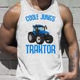 Children's Cool Boys Driving Tractor Tractor Boy Tank Top Geschenke für Ihn