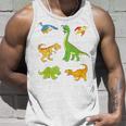 Children's Dinosaur Popular Dinos With Name Tank Top Geschenke für Ihn