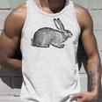 Cool Vintage Country Farm Animal Rabbit Hare Bunny Tank Top Gifts for Him