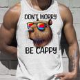 Don't Worry Be Cappy Capybara Water Pig Tank Top Geschenke für Ihn