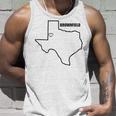 Epic Threadz Carte De L'état Du Texas Brownfield Tx Débardeur e Cadeaux pour lui