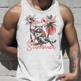 Feral Raccoon Summer Vacation Tank | Meme-Inspired Unisex Style Gifts for Him