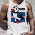 Iceland Iceland Flag Puffin Tank Top Geschenke für Ihn