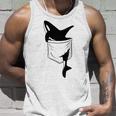 Casual Killer Whale Orca In Your Pocket Blue Tank Top Geschenke für Ihn