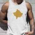 Kosovo Flag Nation Cosovaria Supporter Kosovo Blue Tank Top Geschenke für Ihn