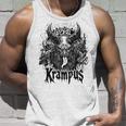 Kramperl Perchten Knecht Ruprecht Christmas Demon Krampus Gray Tank Top Geschenke für Ihn