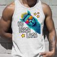 Lama No Drama With Sunglasses Cool Saying Alpaca Tank Top Geschenke für Ihn