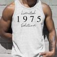 Limited Edition 1975 Birthday 1975 Born 1975Intage Blue Tank Top Geschenke für Ihn