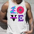 Love Colourful Typography For Creative Individuality Blue Tank Top Geschenke für Ihn