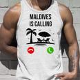 Maldives Calls Souvenir Holiday Travel Summer Tank Top Geschenke für Ihn