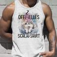 Official Siberian Husky Dog Sleep Blue Tank Top Geschenke für Ihn