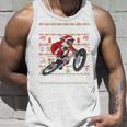 Oh What Fun It Is To Ride Mountain Bike Mtb Ugly Christmas Tank Top Geschenke für Ihn