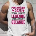 Pensionärin 2025 Eine Echte Legendeerlässt Das Gelände German Langu Tank Top Geschenke für Ihn