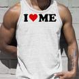 Red Heart I Love Me Tank Top Geschenke für Ihn