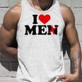 Ropa Estética I Love Me I Love Men Camiseta sin mangas Regalos para él
