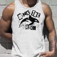 Sink The Rich Gladys Orca Revolutionary Orca Whale Atrás Camiseta sin mangas Regalos para él