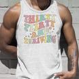 Thirty Flirty And Thriving 30Th Birthday Retro 30 Years Tank Top Geschenke für Ihn