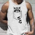 Trash Panda Graphic Tank Top for Animal Lovers | Small, Casual Fit Gifts for Him