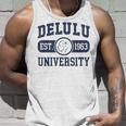 University Delulu Tank Top Geschenke für Ihn