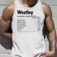WESTLEY Nutrition Facts Name Definition Graphic Tank Top Gifts for Him