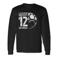 12 Geburtstag Retro Handball Spieler 12 Jahre Junge Kinder Langarmshirts Geschenkideen