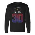 30Th Birthday King Crown 30 Years Bday For Men Langarmshirts Geschenkideen