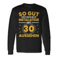 30Th Birthday Plumber Langarmshirts Geschenkideen