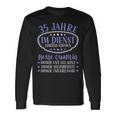 35 Years In Service 35 Years Of Service Anniversary 35 Years Langarmshirts Geschenkideen