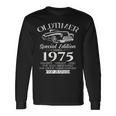 50Th Birthday Manintageintage 1975 Langarmshirts Geschenkideen