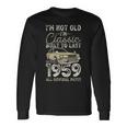 65Th Birthday Since 1959 Oldtimer 65 Years Old Langarmshirts Geschenkideen