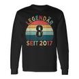 8Th Birthday Legendary Since 2017Intage 8 Years Old Langarmshirts Geschenkideen