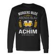 Achim Name Idea Birthday Saying Langarmshirts Geschenkideen