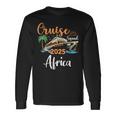 Africa Cruise Squad 2025 Family Holiday Matching Long Sleeve T-Shirt Gifts ideas