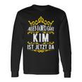 Alles Wird Gut Kim Ist Jetzt Da Alles Wird Gut Alles Wird Gut Langarmshirts Geschenkideen