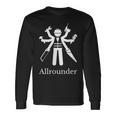 Alleskönner Craftsman Husband Father Tool Langarmshirts Geschenkideen