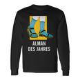 Alman With Sandals For Friends & Colleagues Langarmshirts Geschenkideen