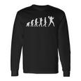 American Football Evolution For Football Player Langarmshirts Geschenkideen