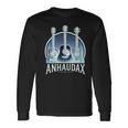 Anhaudax Guitar Bass Langarmshirts Geschenkideen