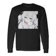 Anime And Cat Lovers For N Manga Kawaii Otaku Geek Langarmshirts Geschenkideen