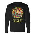 Año Nuevo Chino 2025 Serpiente Feliz Año Nuevo Chino 2025 Camiseta de manga larga Ideas de regalos